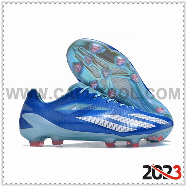 Adidas Scarpe Da Calcio X CRAZYFAST.1 LL FG Blu/Bianco -02