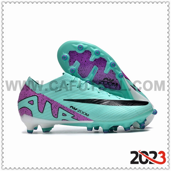 Nike Scarpe Da Calcio Air Zoom Mercurial Vapor XV Elite AG Verde/Nero/viola