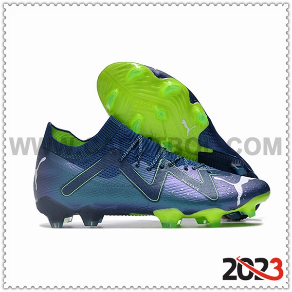 PUMA Scarpe Da Calcio Future Ultimate FG Blu Scuro -02