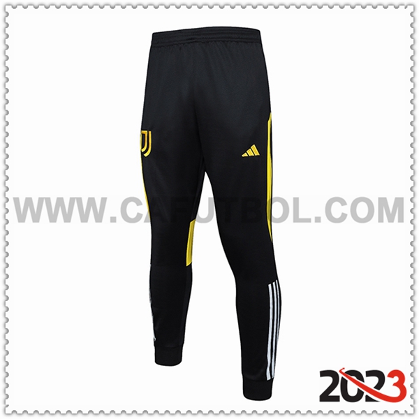 Pantaloni Da Allenamento Juventus Nero/Giallo 2023 2024