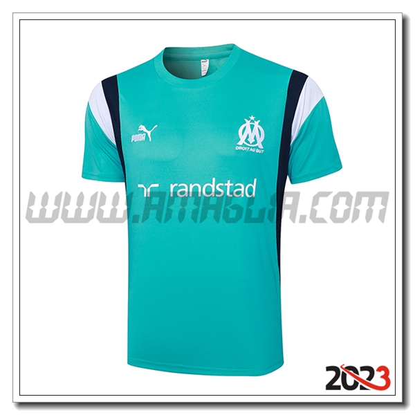 Maglia Polo Marsiglia Blu 2023 2024