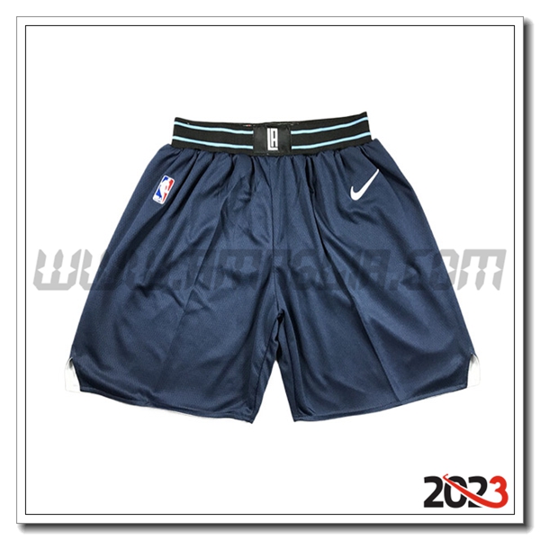 Pantaloncini NBA Los Angeles Clippers 2023/24 Blu Scuro