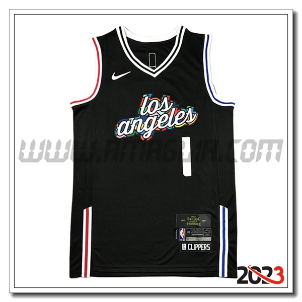 Maglia Los Angeles Clippers (HARDEN #1) 2023/24 Nero -03