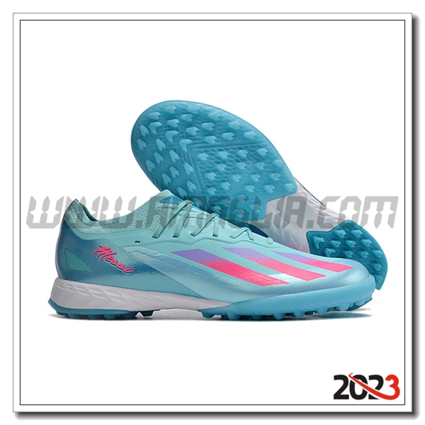 Adidas Scarpe Da Calcio X CRAZYFAST.1 TF BOOTS Blu/Rosa