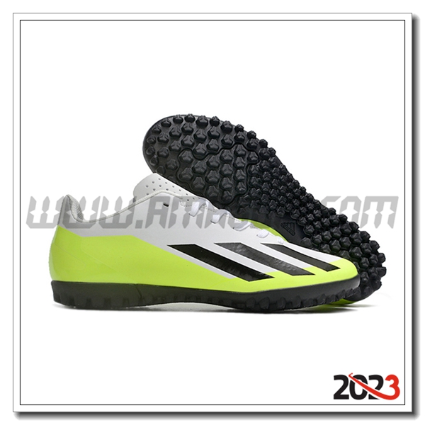 Adidas Scarpe Da Calcio X GHOSTED.4 TF Bianco/Giallo/Nero