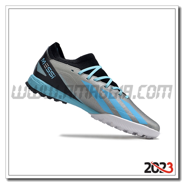 Adidas Scarpe Da Calcio X CRAZYFAST.3 TF BOOTS Grigio/Nero/Blu