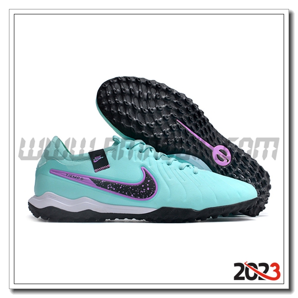Nike Scarpe Da Calcio Tiempo Legend X PRO TF Blu/Nero/viola