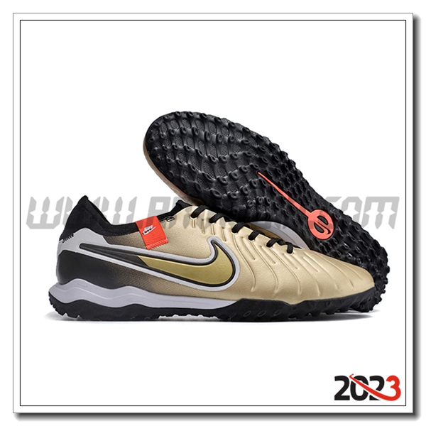 Nike Scarpe Da Calcio Tiempo Legend X PRO TF Giallo/Nero/Bianco