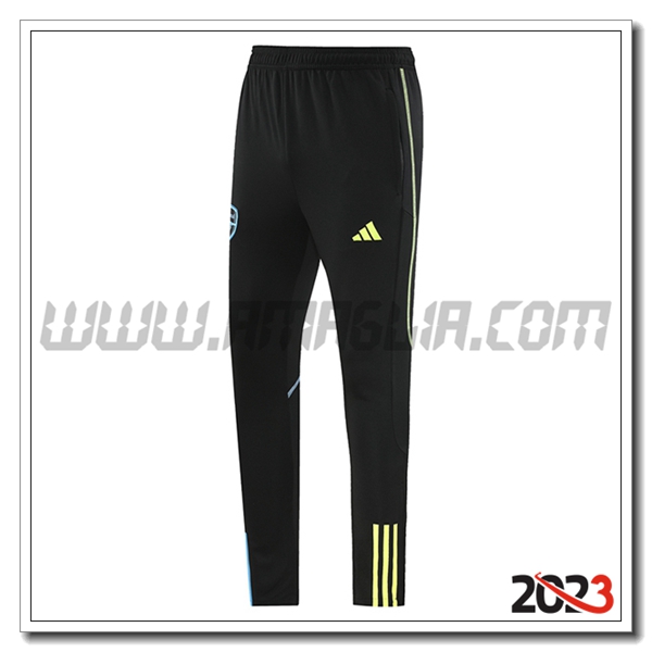 Pantaloni Da Allenamento Arsenal Nero/Verde 2023 2024