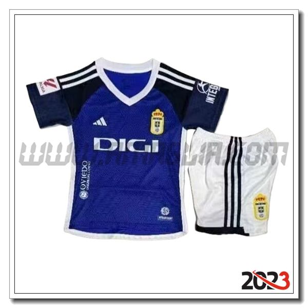 Kit Maglia Real Oviedo Bambino Prima 2023 2024