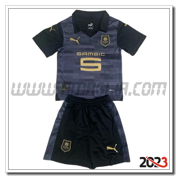 Kit Maglia Stade Rennais Bambino Terza 2023 2024