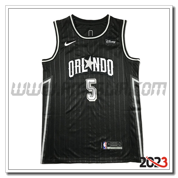 Maglia Orlando Magic (BANCHERD #5) 2023/24 Nero