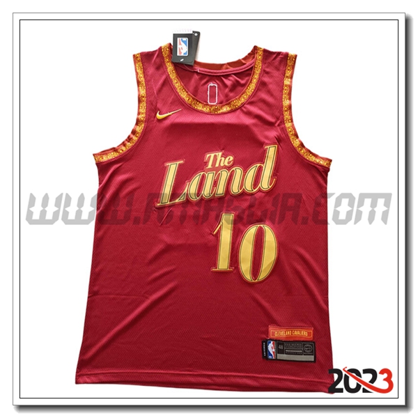 Maglia Cleveland Cavaliers (GARLAND #10) 2023/24 Rosso/Giallo