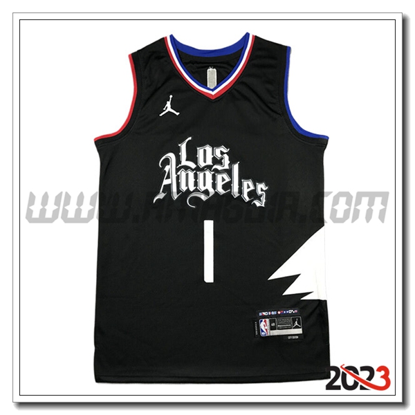 Maglia Los Angeles Clippers (HARDEN #1) 2023/24 Nero -05