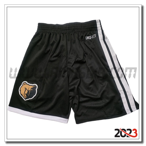 Pantaloncini NBA Memphis Grizzlies 2023/24 Nero -02