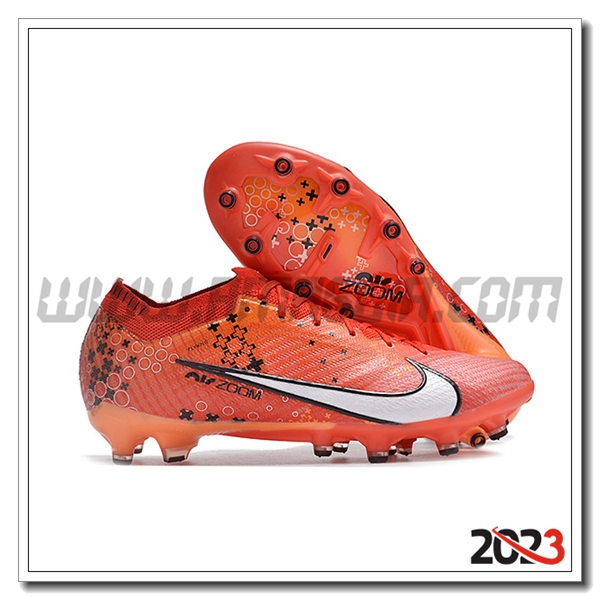 Nike Scarpe Da Calcio Air Zoom Mercurial Vapor XV Elite AG Arancia/Bianco/Nero