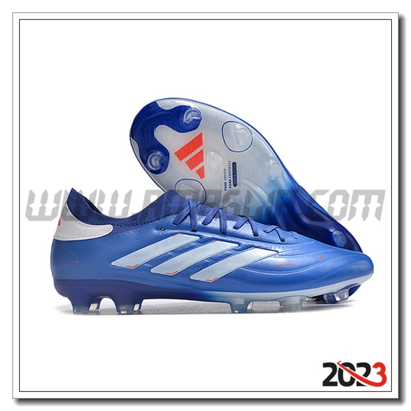 Copa Scarpe Da Calcio PURE II+ FG BOOTS Blu/Bianco