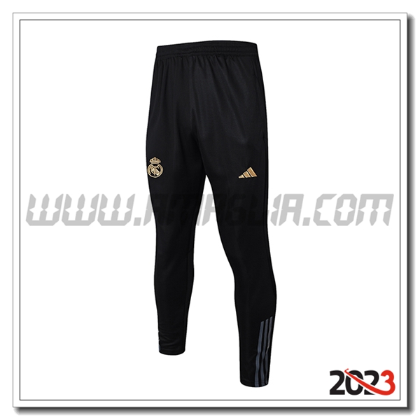 Pantaloni Allenamento Real Madrid Nero 2023 2024 -02