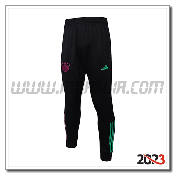 Pantaloni Allenamento Bayern Monaco Nero 2023 2024 -07