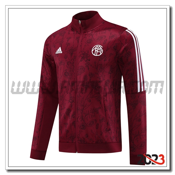 Giacca Calcio Bayern Monaco Rosso 2023 2024