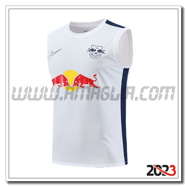 Canotta Allenamento RB Leipzig Bianco 2023 2024