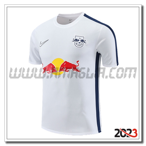 T Shirt Allenamento RB Leipzig Bianco 2023 2024