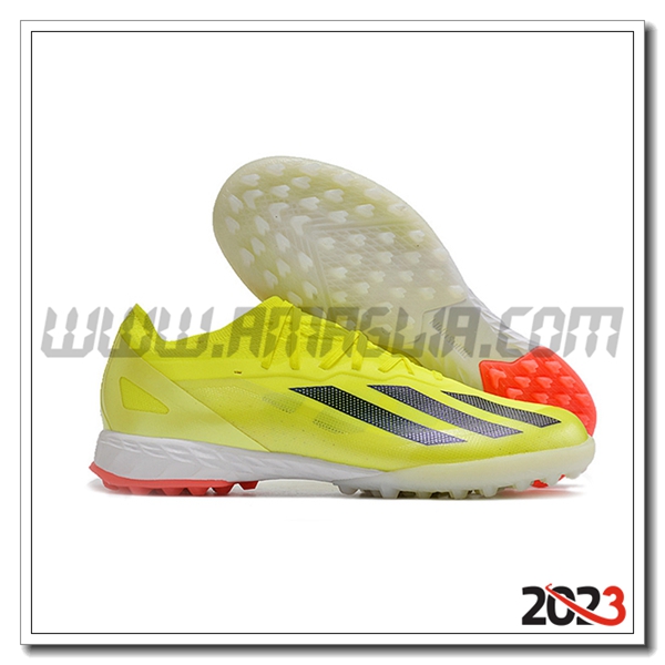 Adidas Scarpe Da Calcio X CRAZYFAST.1 TF BOOTS Giallo/Nero