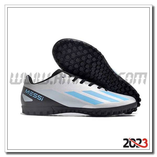 Adidas Scarpe Da Calcio X GHOSTED.4 TF Grigio/Blu/Nero