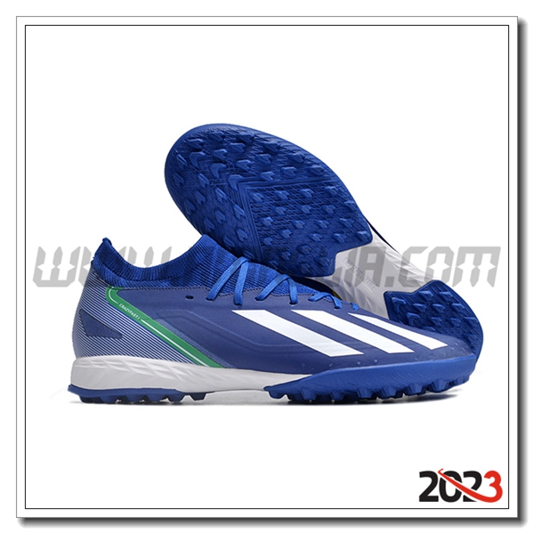 Adidas Scarpe Da Calcio X CRAZYFAST.3 TF BOOTS Blu/Bianco