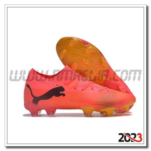 PUMA Scarpe Da Calcio Future Ultimate FG Arancia/Nero