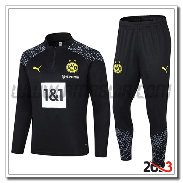 Tuta Allenamento Dortmund BVB Nero 2023 2024