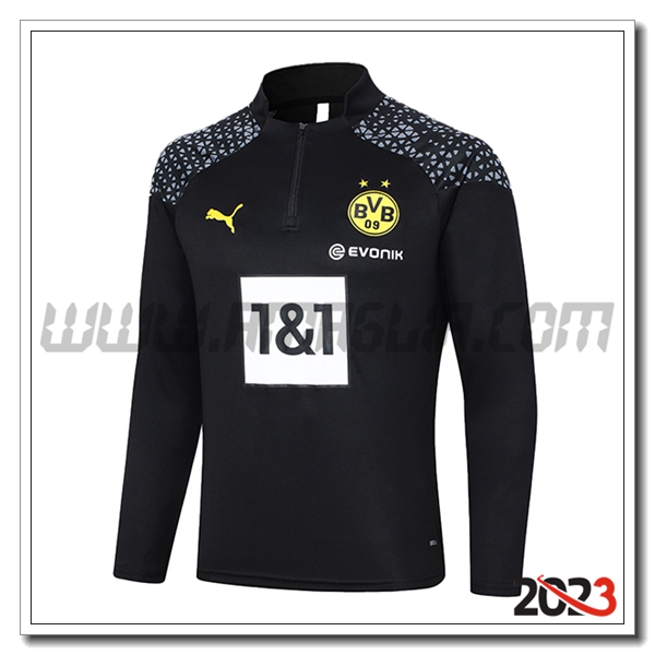 Felpa Allenamento Dortmund BVB Nero 2023 2024