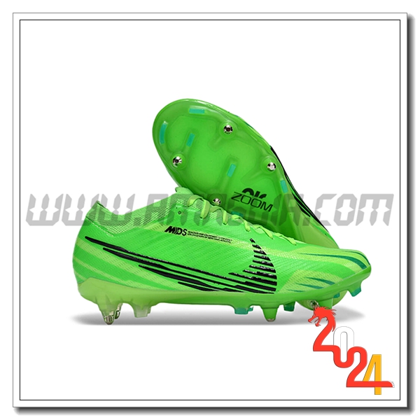 Nike Scarpe Da Calcio Air Zoom Mercurial Vapor XV Elite SG Verde/Nero