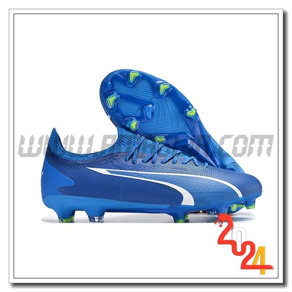 PUMA Scarpe Da Calcio Ultra Ultimate FG Blu/Bianco