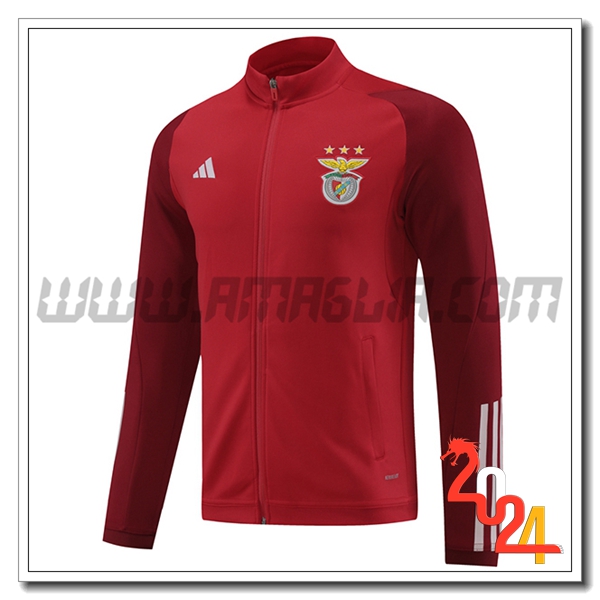 Giacca Calcio Benfica Rosso 2023 2024