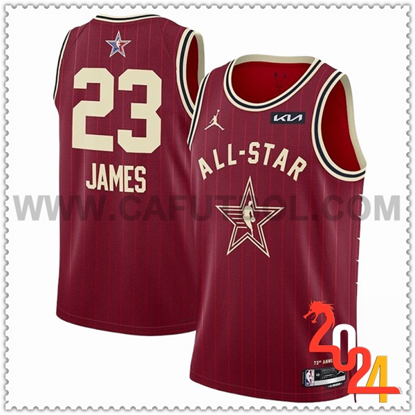 Maglia American All-Star (JAMES #23) 2024/25 Rosso