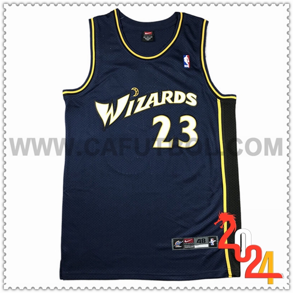 Maglia Washington Wizards (JORDAN #23) 2024/25 Blu/Bianco/Giallo