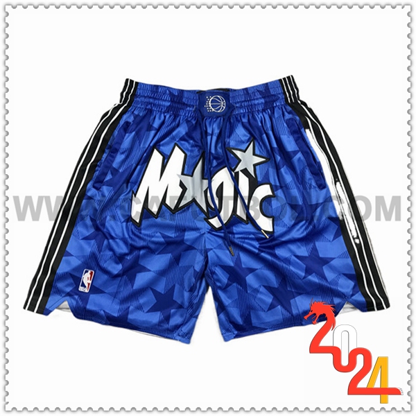 Pantaloncini NBA Orlando Magic 2024/25 Nero/Blu/Bianco