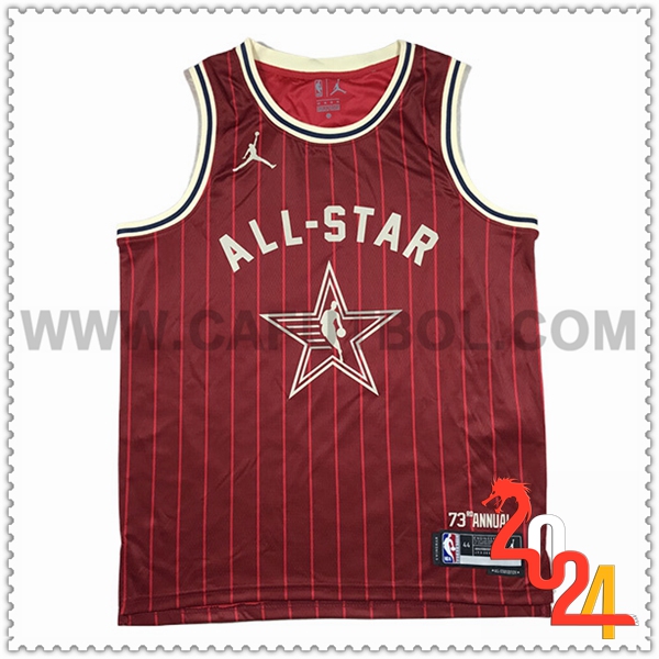 Maglia American All-Star (JAMES #23) 2024/25 Rosso -02