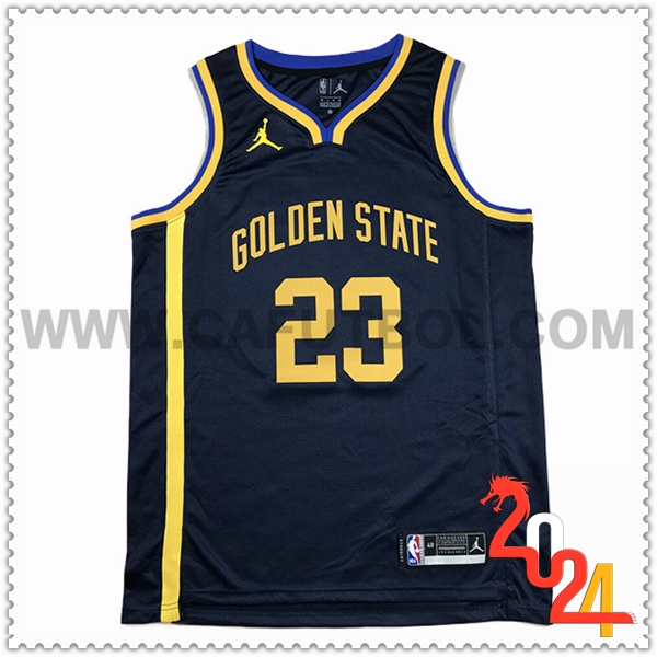 Maglia Golden State Warriors (GREEN #23) 2024/25 Blu Scuro