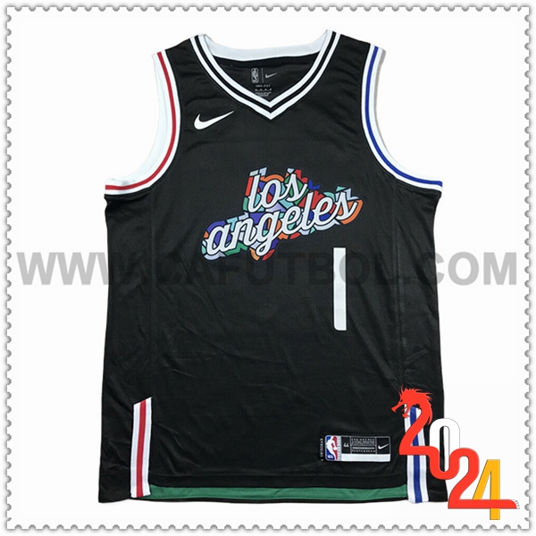 Maglia Los Angeles Clippers (HARDEN #1) 2024/25 Nero