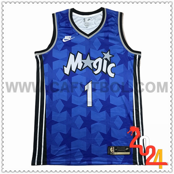 Maglia Orlando Magic (HARDAWAY #1) 2024/25 Blu/Nero/Bianco