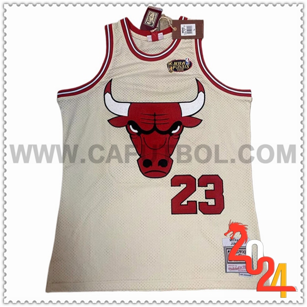 Maglia Chicago Bulls (JORDAN #23) 2024/25 Bianco/Rosso
