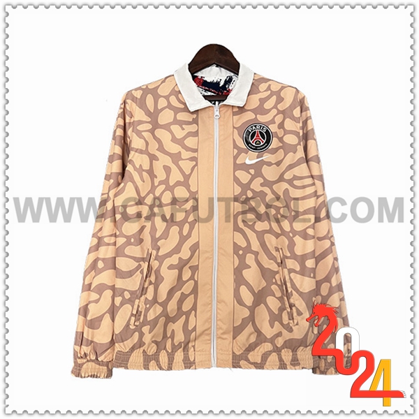 Giacca A Vento PSG Marrone 2023 2024