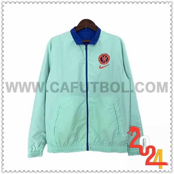 Giacca A Vento FC Chelsea Verde 2023 2024