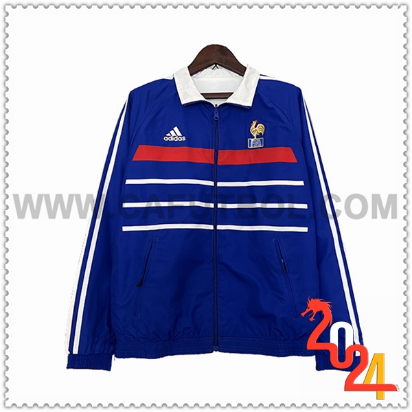 Giacca A Vento Francia Blu/Bianco/Rosso 2024 2025