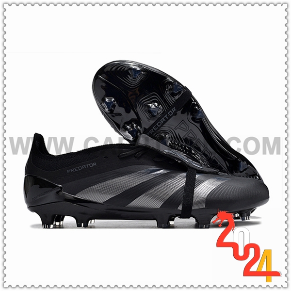 Adidas Scarpe Da Calcio Predator Elite Tongue FG Nero