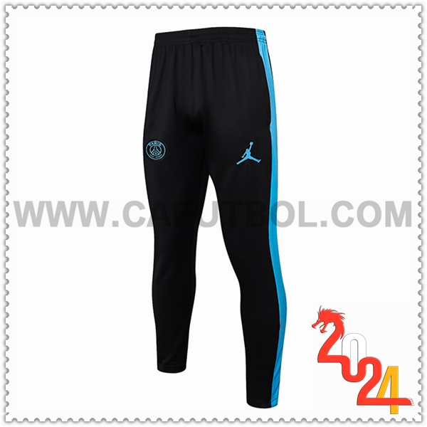 Pantaloni Allenamento Jordan PSG Blu/Nero 2024 2025