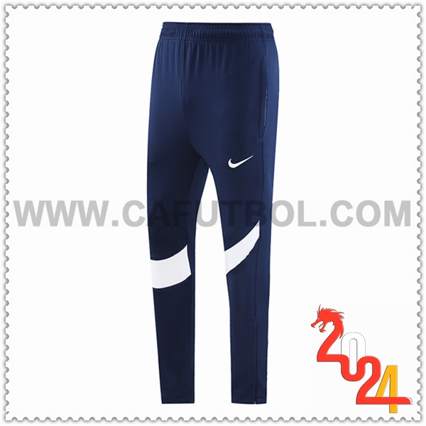 Pantaloni Allenamento Nike Blu/Bianco 2024 2025