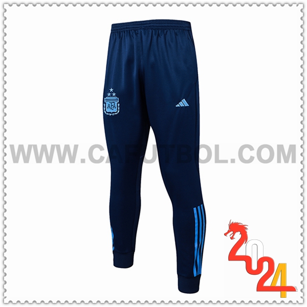 Pantaloni Allenamento Argentina Blu Scuro 2024 2025